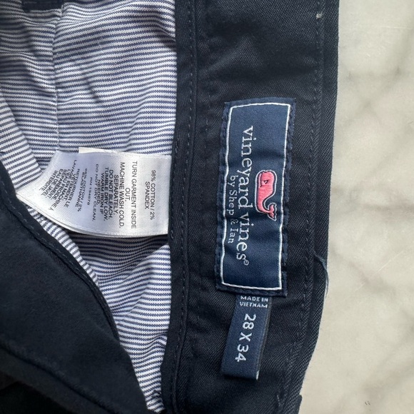 Men Vineyard Vines Chino Pants 28x34 - Navy - Picture 8 of 8